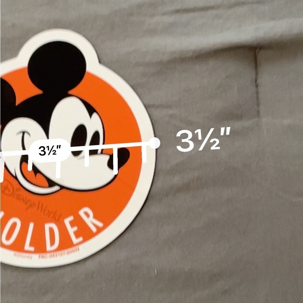 NEW Disney Pass Holder Mickey Mouse Magnet - Picture 3 of 4